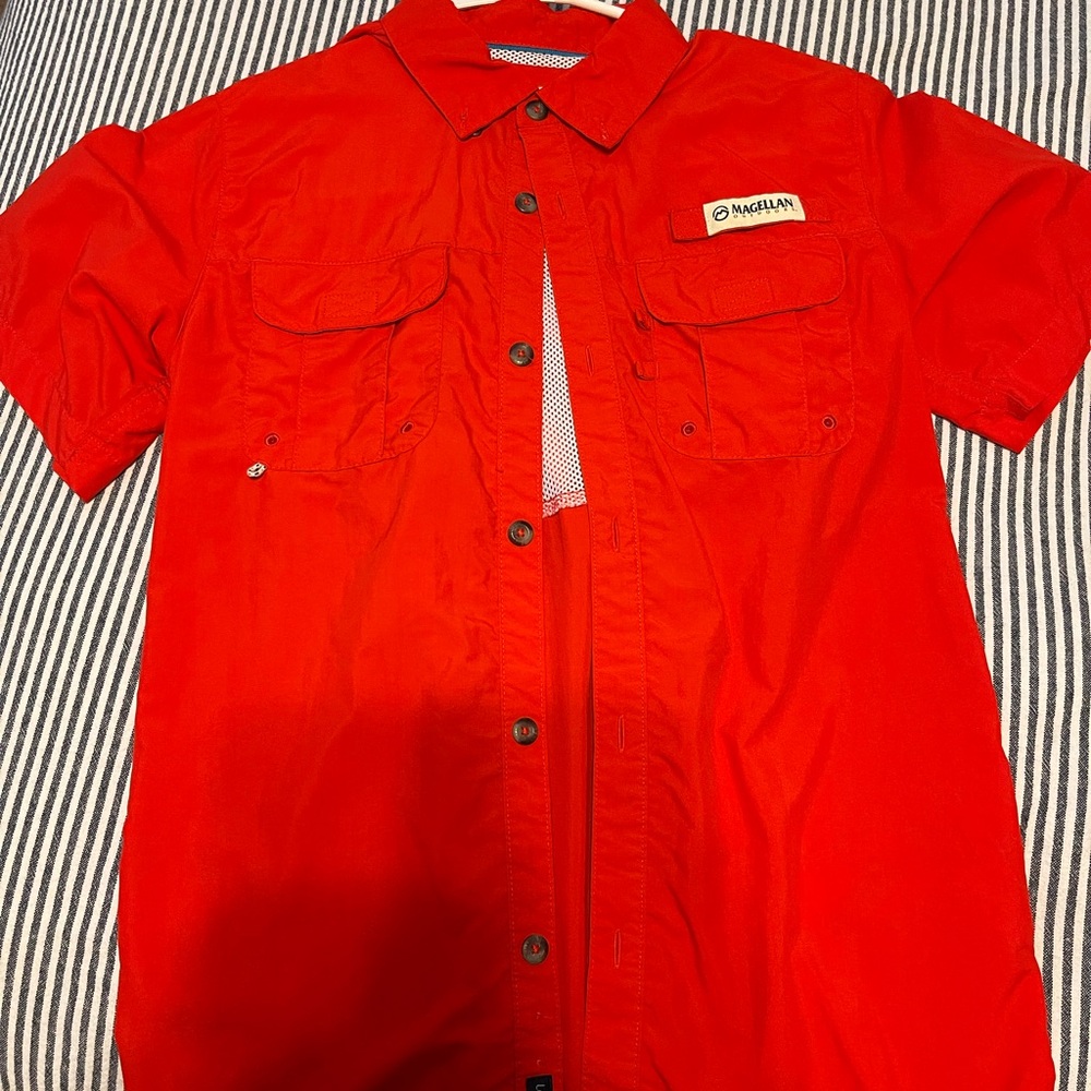 Boys Magellan fishing shirts, dry fit, Omni pro